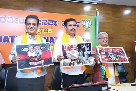 Has BJP Targeted the Karnataka Congress Government for 1,000 Days of Lies?