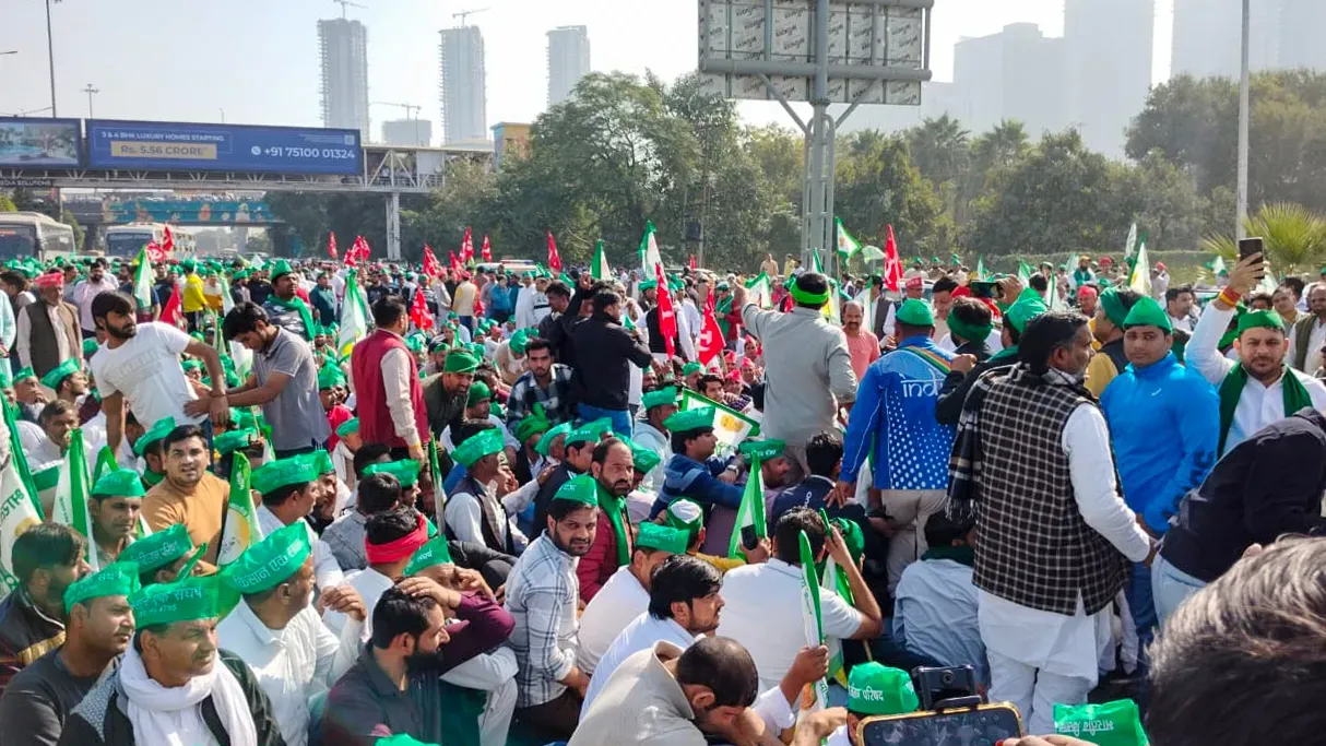 A March of 101 Farmers Protesting for Their Rights Begins Today in Haryana