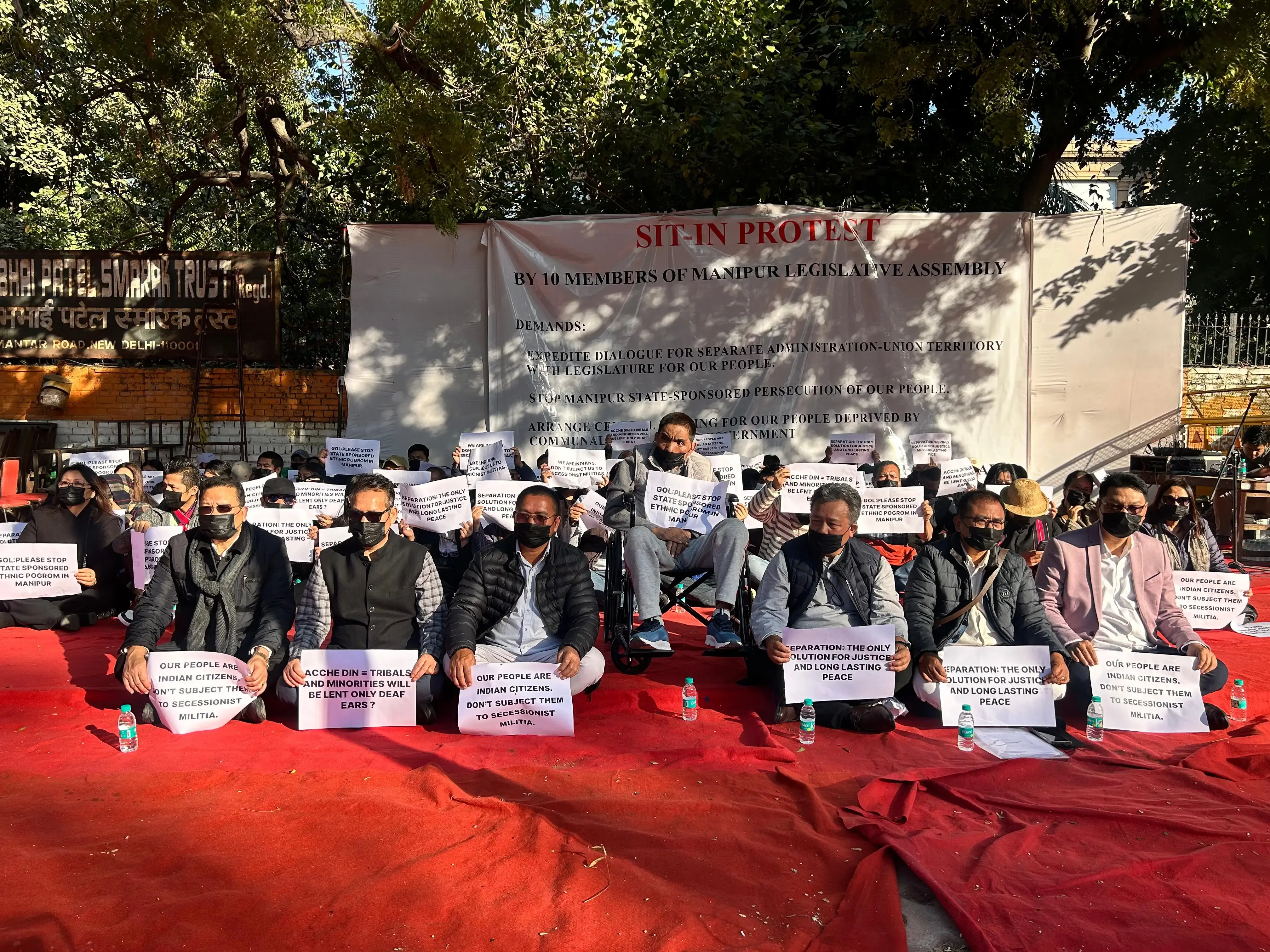 10 MLAs from Manipur Bring Union Territory Demands to Delhi; Request PM's Assistance to Curb Violence