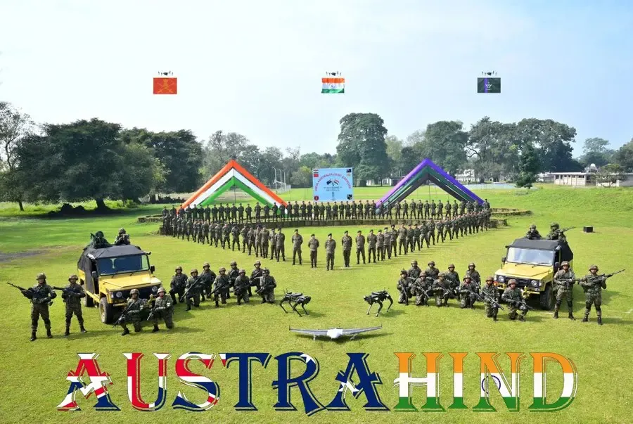 How are 120 Indian Army troops enhancing ties with Australia in Exercise AUSTRAHIND 2025?