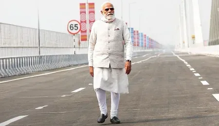 Modi marks 12 years of Naya Bharat Nirman, cites record infrastructure growth