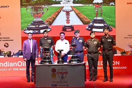 135th Durand Cup Trophy Tour reaches Ranchi, marking city's historic debut as host