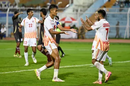 Durand Cup 2025: Vishnu P.V. hat-trick fires East Bengal to 8-0 rout of CISF