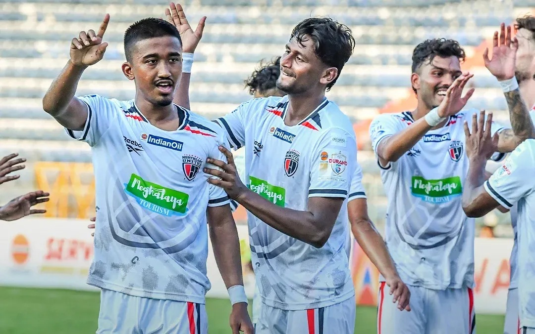 डूरंड कप 2025: नॉर्थईस्ट यूनाइटेड ने FC1 को 3-1 से रौंदा, तीन में तीन जीत के साथ क्वार्टर फाइनल में