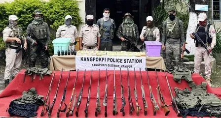 Manipur crackdown: 13 militants arrested, major arms cache seized in 24 hours