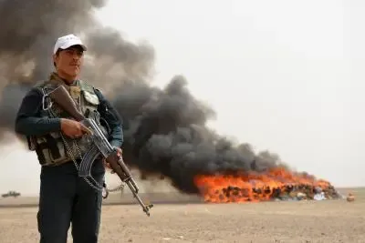 145 kg of drugs discovered, 10 detained in Northern Afghanistan
