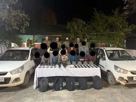Manipur Security Forces Capture 15 Militants and Seize Weapons