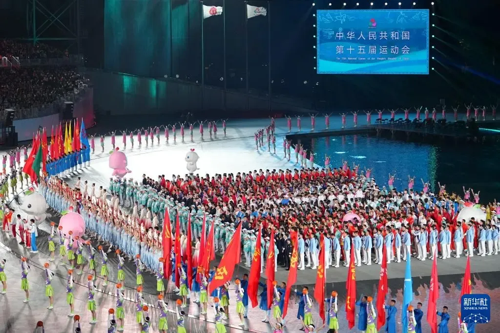 क्या शनचन में 15वें राष्ट्रीय खेलों का समापन हुआ?