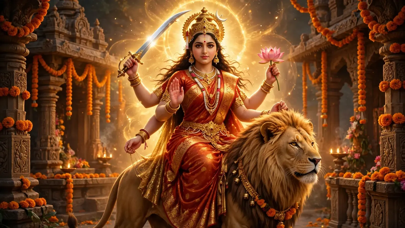 16 अक्टूबर पंचांग 2026: नवरात्र षष्ठी पर मां कात्यायनी पूजा, अभिजीत मुहूर्त सुबह 11:49 से, अमृतकाल रात 2:39 बजे