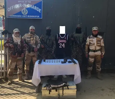 Have 18 Hardcore Militants Been Arrested in Manipur?