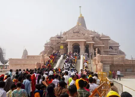 अयोध्या: राम मंदिर में 19 मार्च को विशेष अनुष्ठान, राष्ट्रपति द्रौपदी मुर्मु करेंगी श्रीराम यंत्र की स्थापना