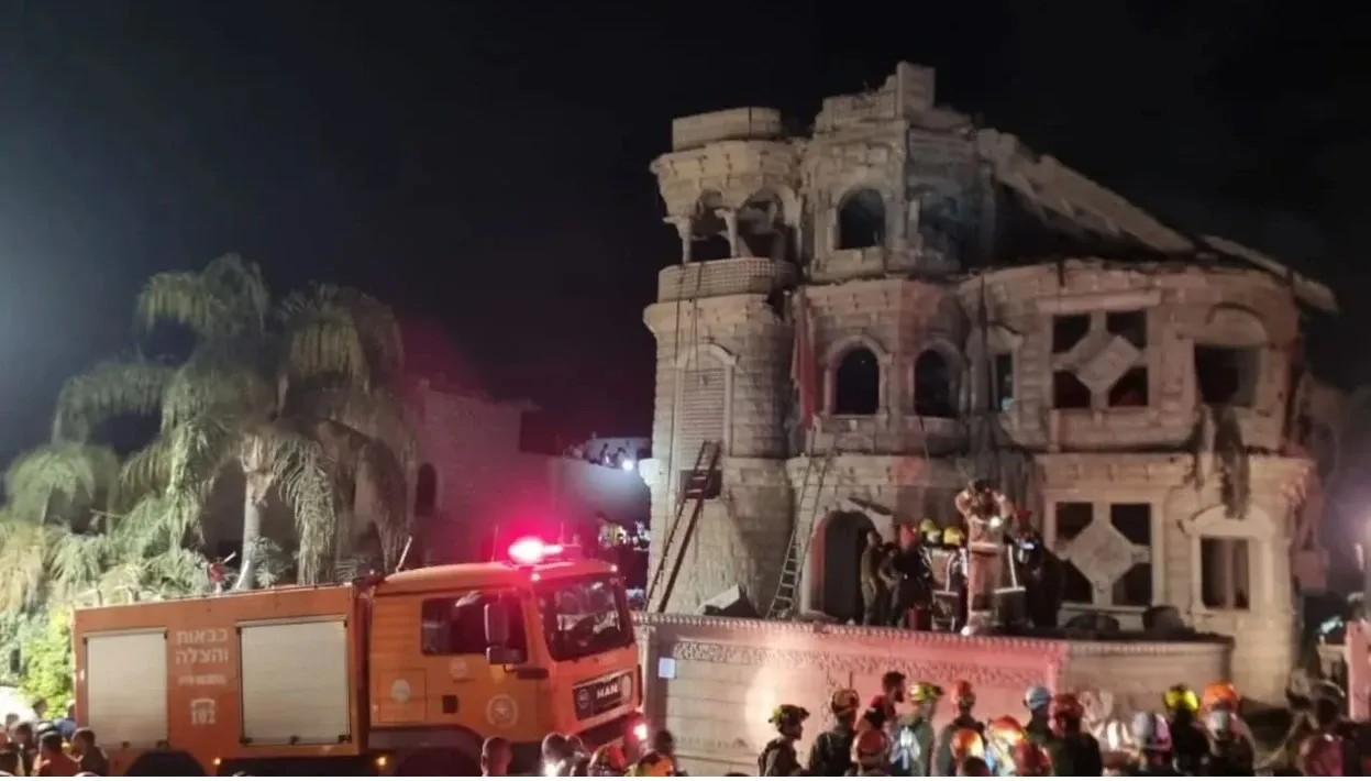 Was a missile fired from Iran responsible for a deadly attack in Israel?