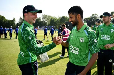 Ireland beat India by 34 runs in 1st T20I, Tucker's 50 seals historic Belfast win