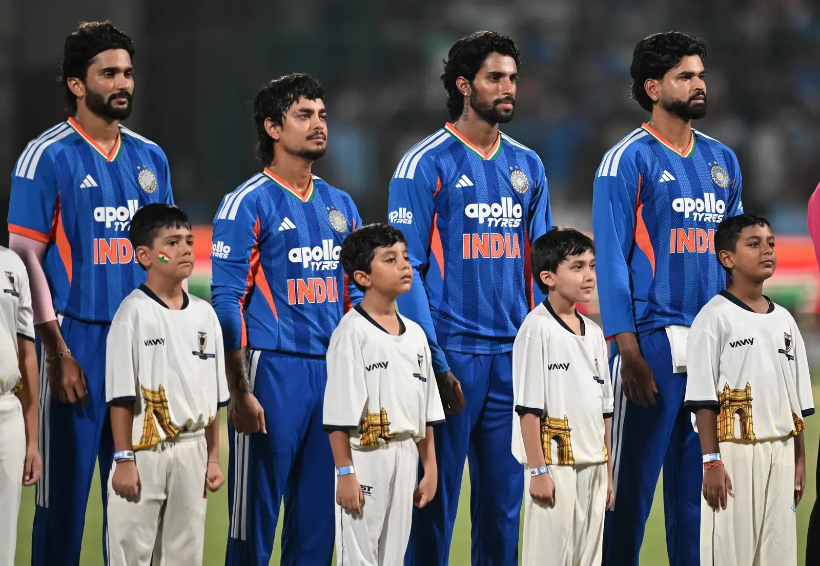 Vande Mataram played before national anthems at India vs Afghanistan 1st T20I