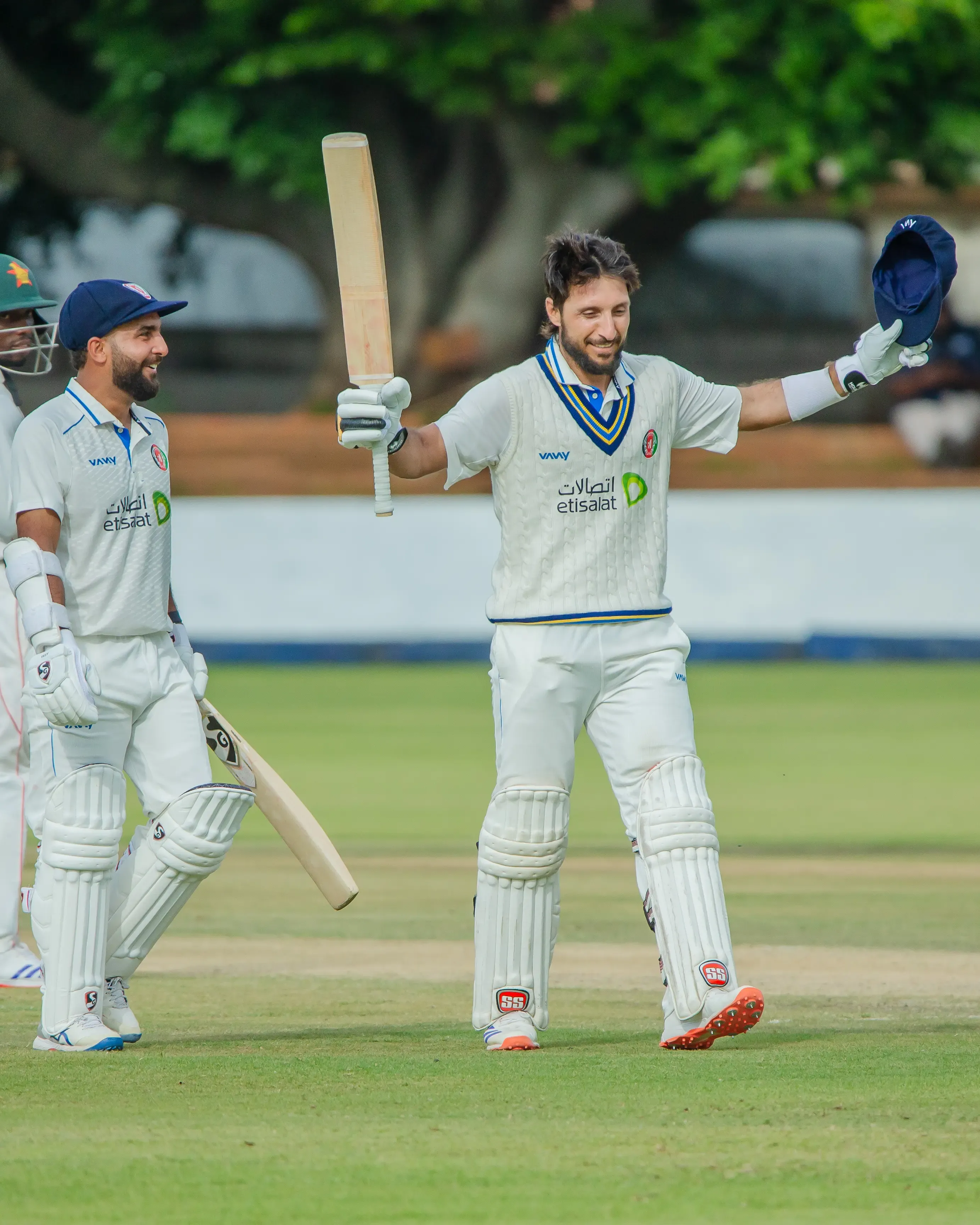 1st Test: Rahmat Shah's Unstoppable 231 Fuels Afghanistan's Comeback Against Zimbabwe