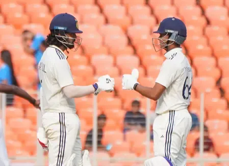 1st Test: Rahul hits unbeaten 53 as India reach 121/1, trail West Indies by 41 runs