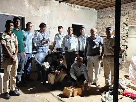 200 kg adulterated Kalakand destroyed in Rajasthan's Neem Ka Thana, 2 arrested