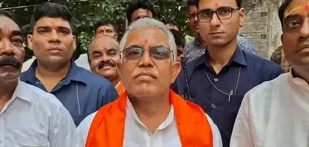 बारिश से बेहाल पश्चिम बंगाल, सरकार अपनी जिम्मेदारियों से बच रही : दिलीप घोष 