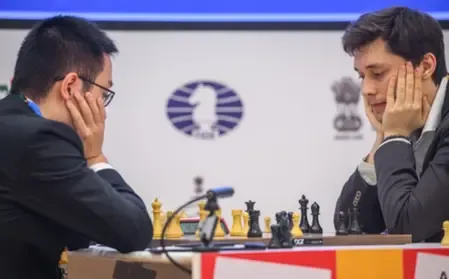 फिडे विश्व कप 2025: वेई यी-एसिपेंको, नोडिरबेक-सिंदारोव के बीच सेमीफाइनल का पहला गेम ड्रॉ 