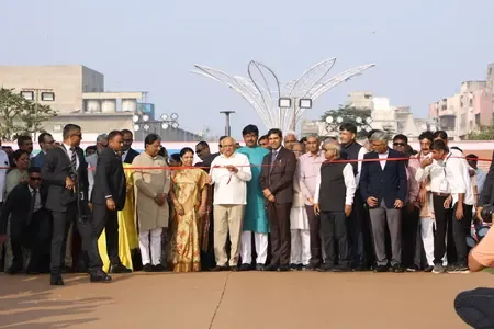 क्या सीएम भूपेंद्र पटेल ने 'अहमदाबाद इंटरनेशनल फ्लावर शो-2026' का शुभारंभ किया, प्राचीन संस्कृति की झलक?