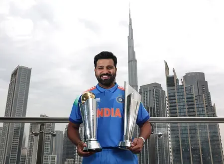 Is Rohit Sharma the Tournament Ambassador for the 2026 T20 World Cup?