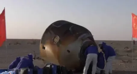 क्या चीनी शनचो-20 अंतरिक्ष यान के तीन सदस्य सुरक्षित लौटे?