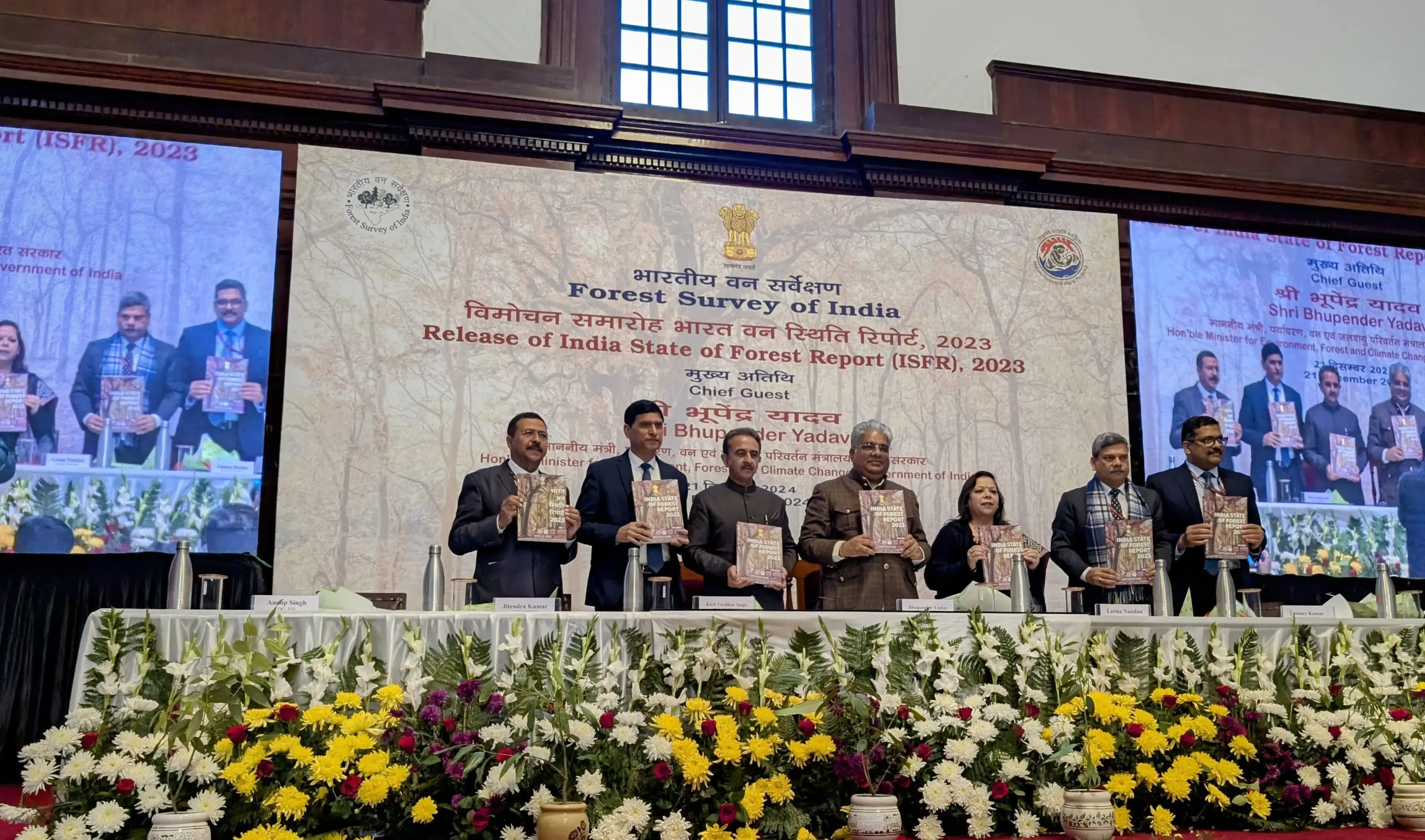 Minister Reports 25% of National Territory Covered in Greenery