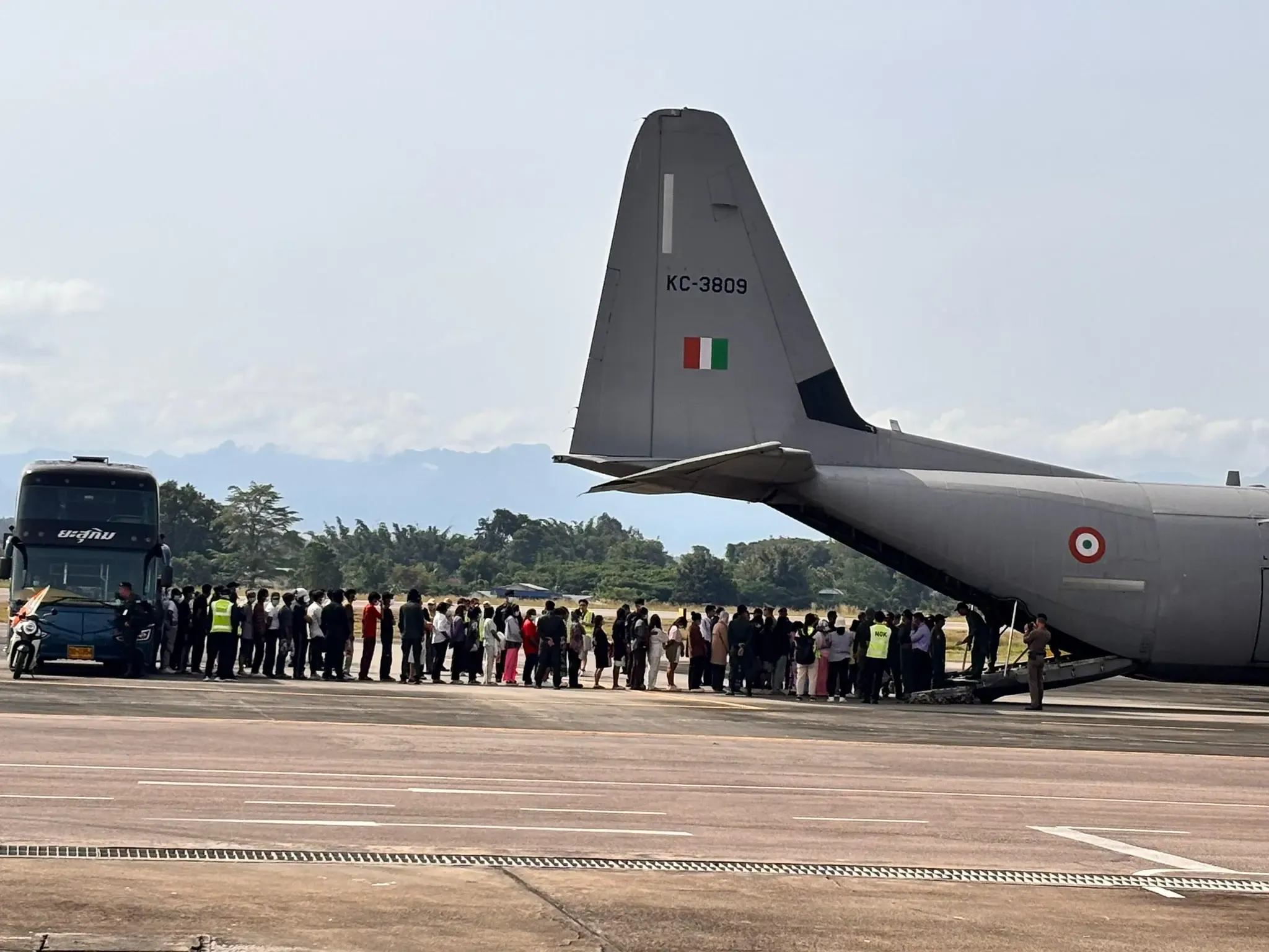How Were 270 Indian Nationals Repatriated from Thailand by IAF Flights?