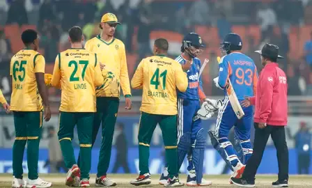 2nd T20I: Baartman picks 4-24 as South Africa level series with 51-run win over India
