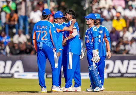 Shreyas Iyer hails 'exultant' 90-run win as India seal T20I series vs Zimbabwe