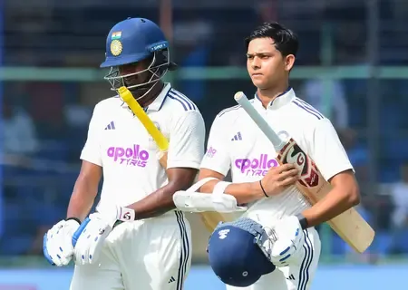 2nd Test: Jaiswal’s unbeaten 173 and Sudharsan’s 87 headline India’s dominant first day (Lead)