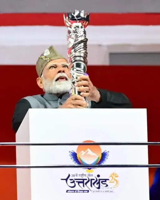 38th National Games: PM Narendra Modi inaugurates Uttarakhand 2025 in Dehradun