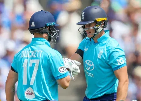 Duckett 141 & Bethell 91 power England to 387/3 vs India in Lord's ODI decider