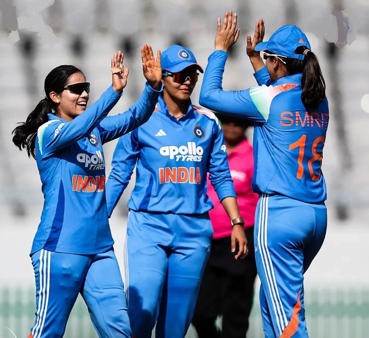Vaishnavi Sharma's maiden 5-wicket haul bowls Zimbabwe out for 131 in 3rd ODI