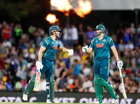 Did David and Stoinis Lead Australia to Victory with 186/6 Against India?