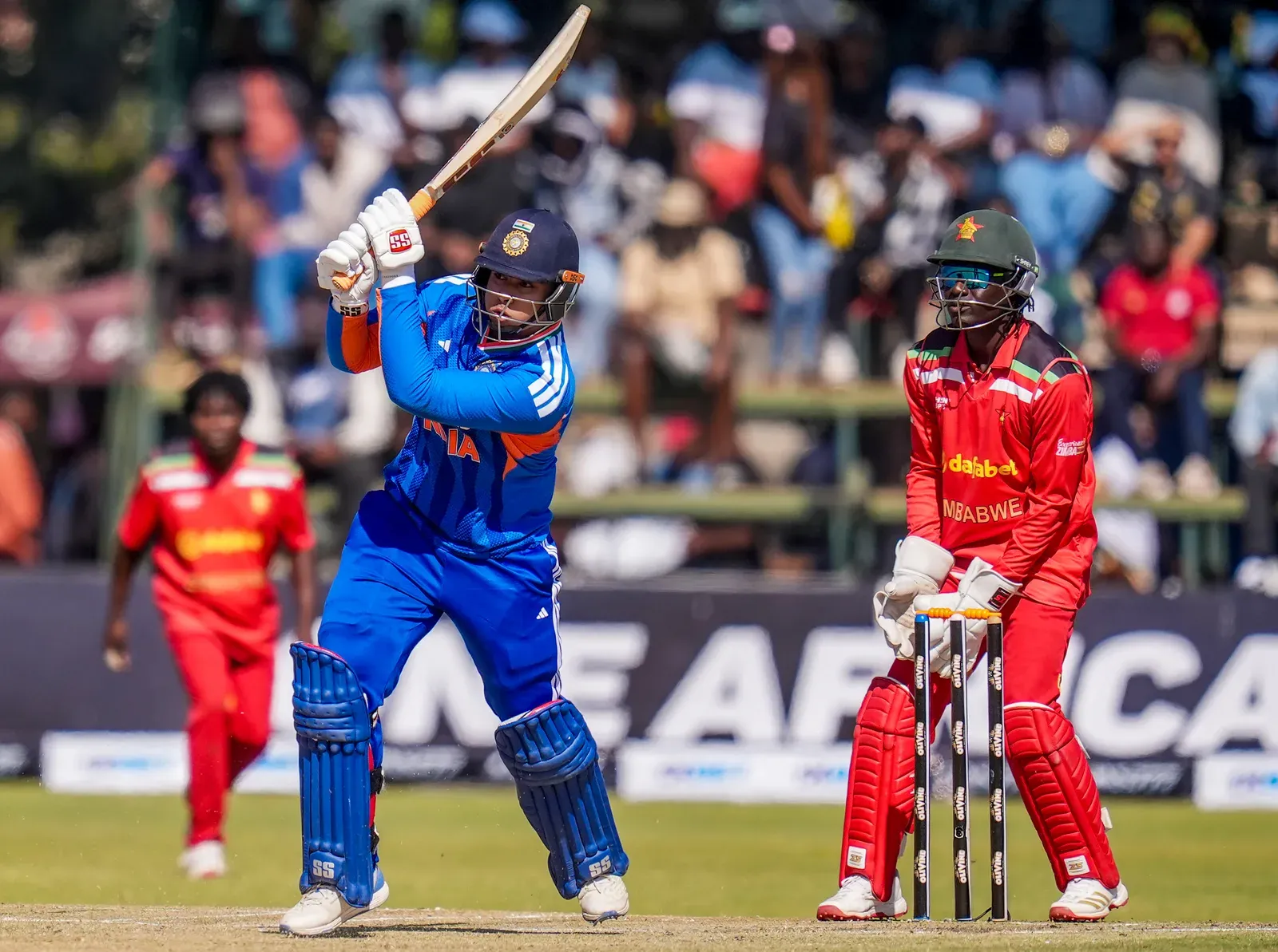 Sooryavanshi's 81 off 49 steers India to 192/5 vs Zimbabwe in 3rd T20I