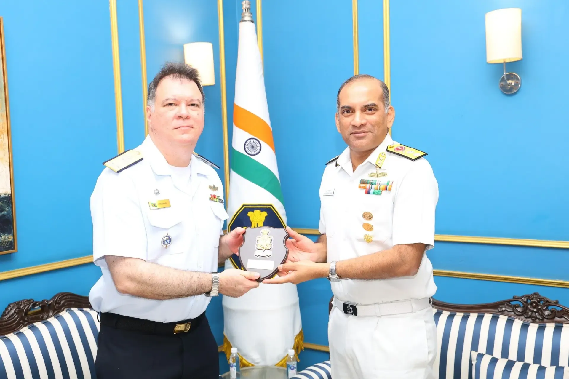 Could a 40-member Brazilian Navy delegation enhance maritime training cooperation with India?