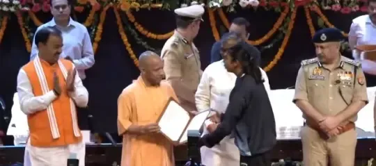 यूपी पुलिस में 470 खिलाड़ियों को नियुक्ति पत्र, सीएम योगी बोले — यह परिश्रम का परिणाम है