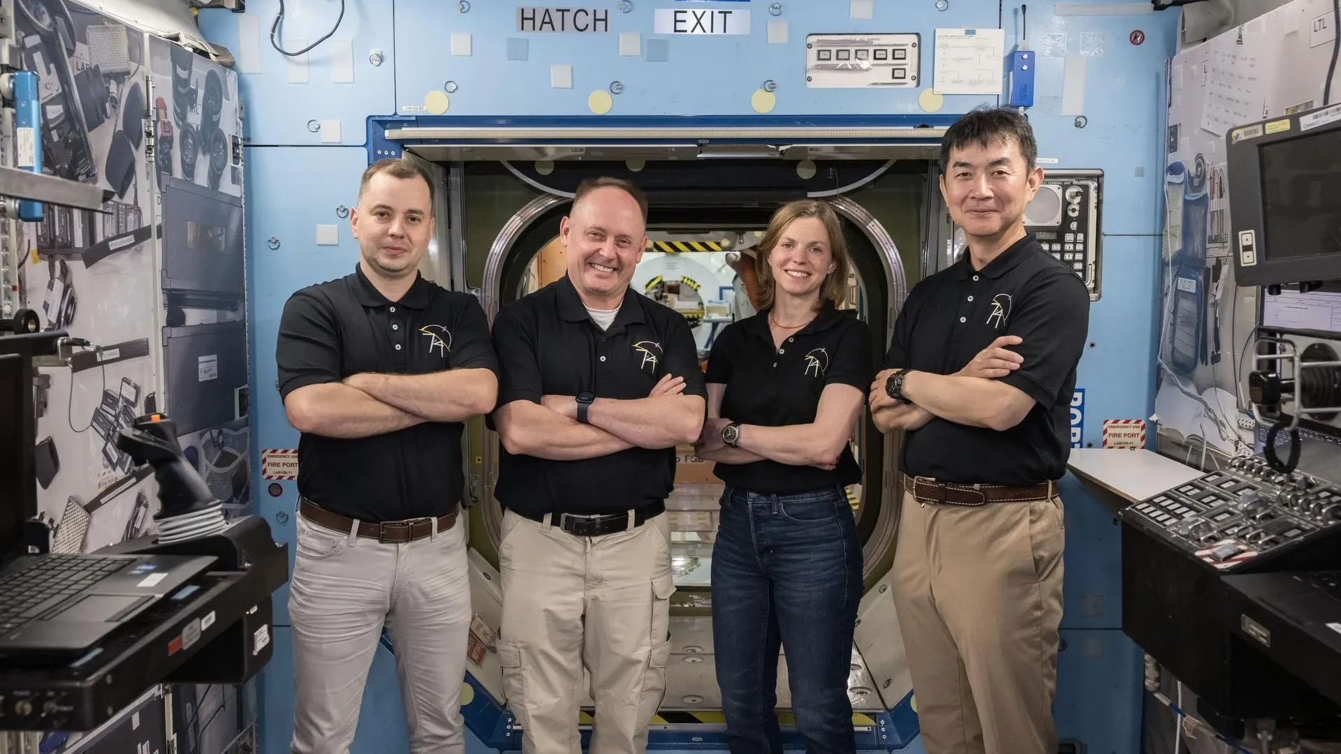 Did 4 Astronauts from the US, Japan, and Russia Successfully Dock at the Space Station?