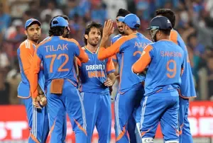4th T20I: Bishnoi and Rana Shine as India Clinches Series with a Nail-Biting 15-Run Victory over England
