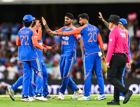 How Did Washington, Axar, and Dube Lead India to a 48-Run Victory Over Australia?