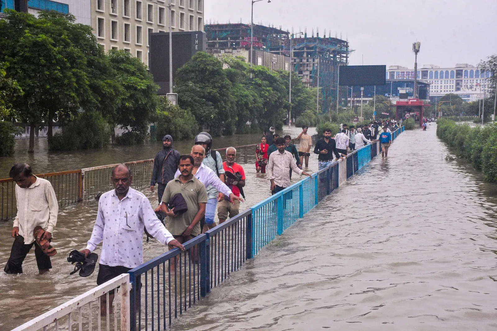 IMD Red Alert for 13 Gujarat districts; 50 disaster teams deployed