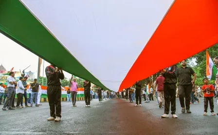 5 किलोमीटर लंबे तिरंगे के साथ इतिहास रचने को तैयार पलवल