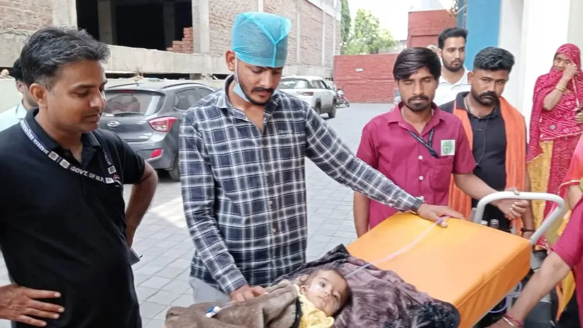 5-month-old airlifted from Ujjain to Bengaluru for cardiac care; MP govt foots bill