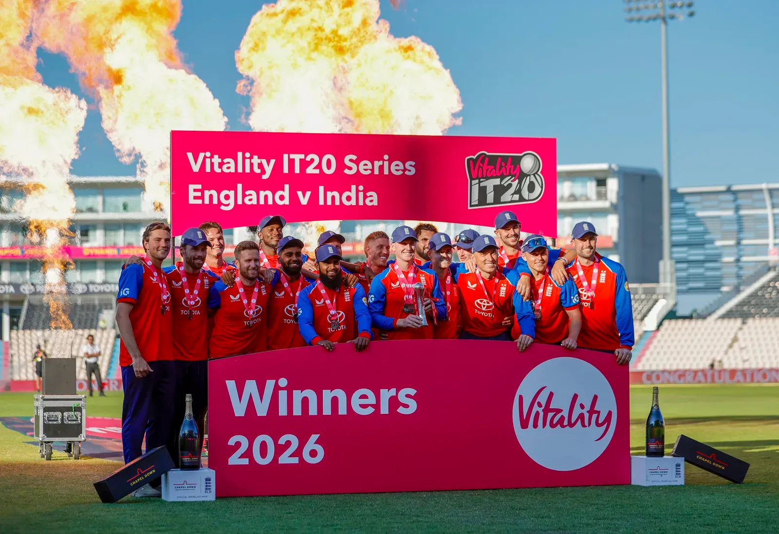 Curran's 3-36 seals England's 56-run win, 4-0 T20I series sweep over India
