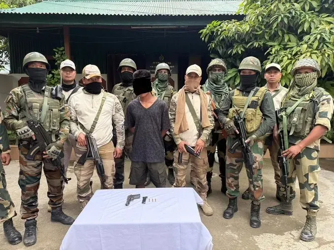 Who Were the Six Militants, Four Drug Peddlers, and Two Wanted Offenders Arrested in Manipur?