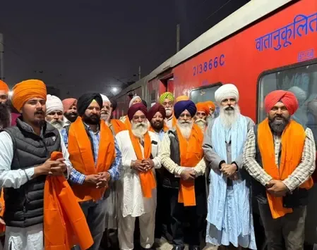 Did 70 Sikh Pilgrims Depart for Bangladesh to Celebrate Significant Events?