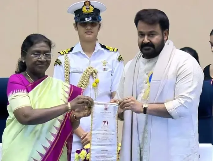 Did President Droupadi Murmu Award Mohanlal the Dadasaheb Phalke Award?