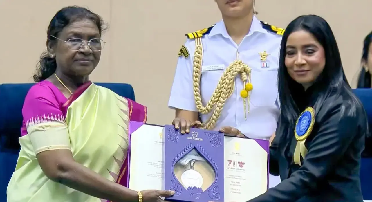 Did Shilpa Rao Dedicate Her 71st National Award to Jamshedpur?