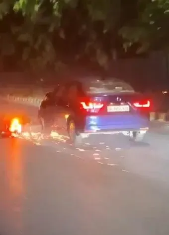 Delhi man, 73, arrested after car drags motorbike 500m in R.K. Puram
